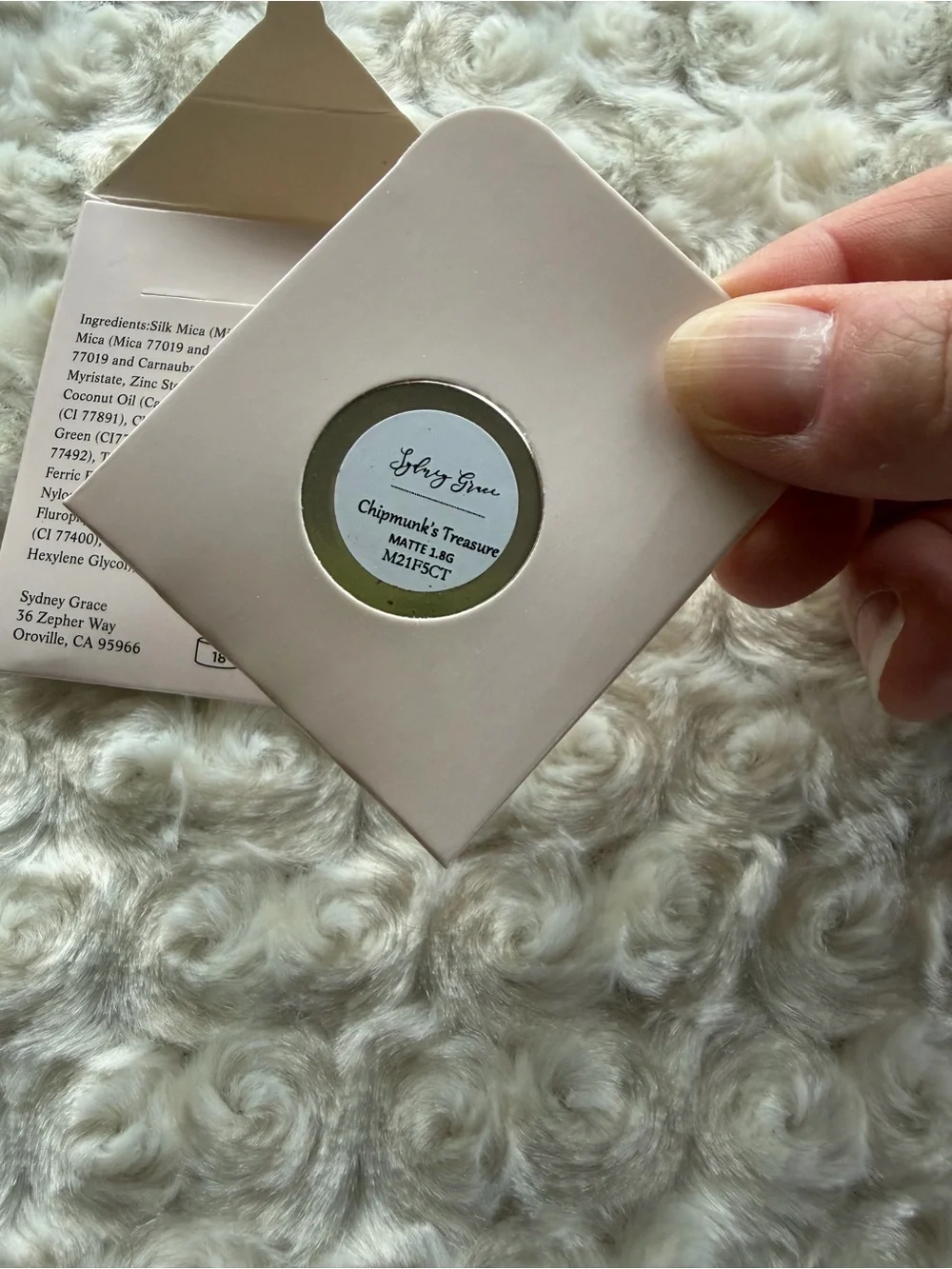 💰5/$25💰New Sydney Grace Chipmunk’s Treasure Matte Eyeshadow
